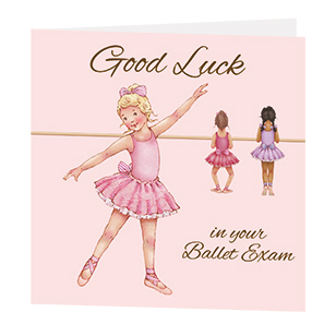 Ballet Exam Good Luck Card