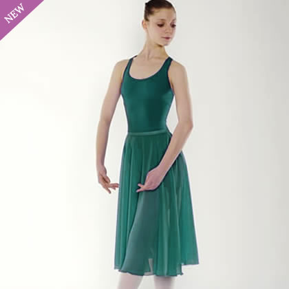 Green Chiffon Skirts