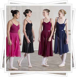 Chiffon skirt clearance ballet